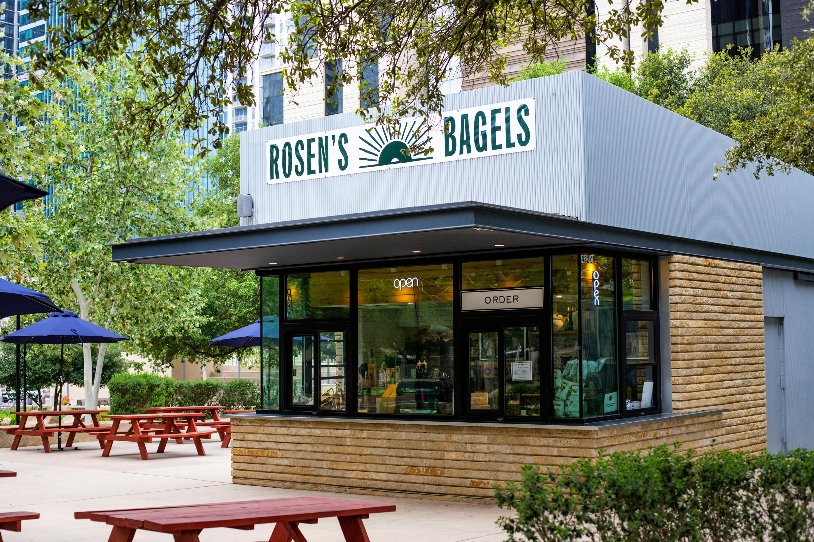 Rosen's Bagels Republic Square Downtown Austin Austin The Infatuation