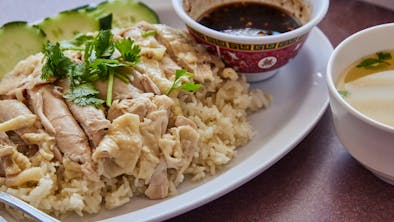 The Best Hainan Chicken Rice In LA feature image
