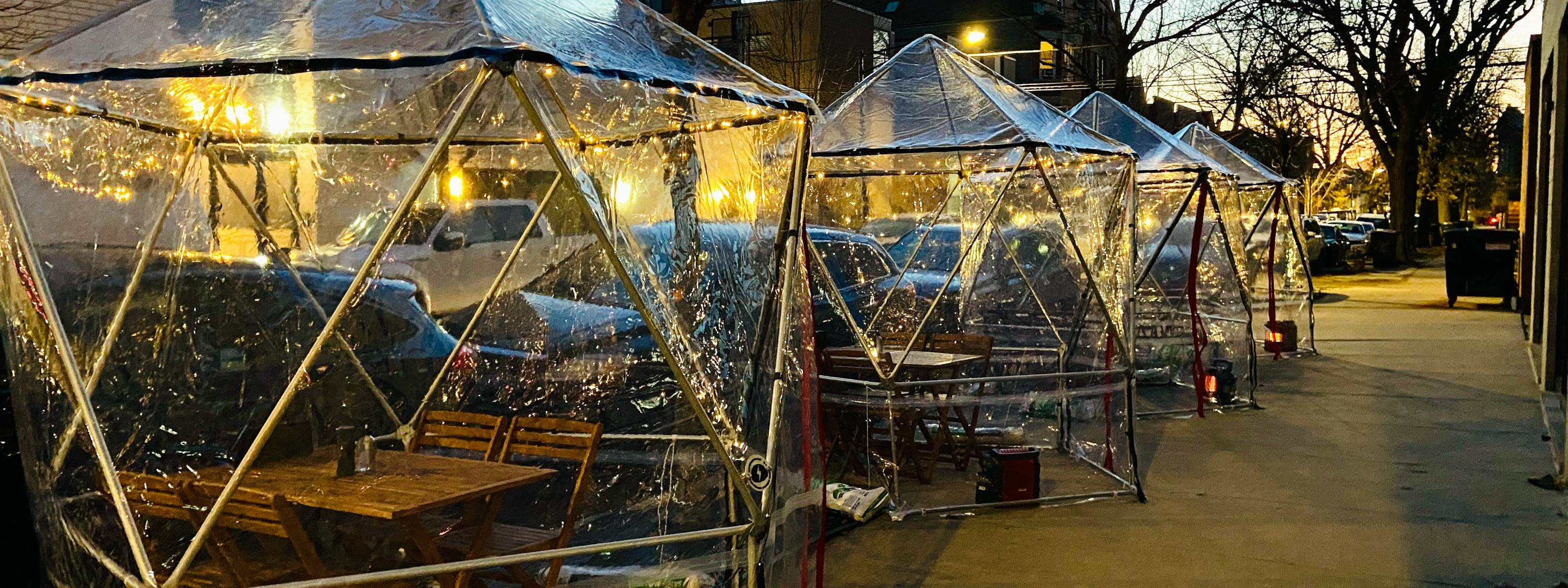 Chicago Restaurants With Tents, Domes, And Greenhouses For Outdoor