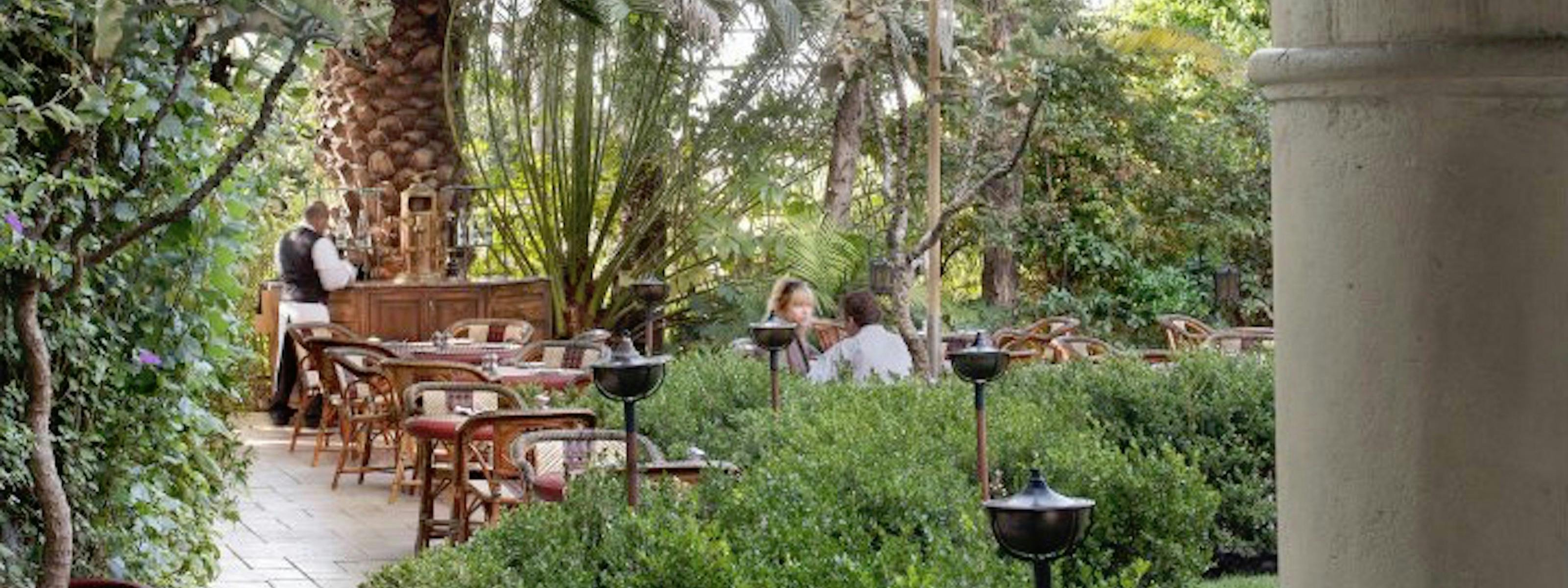 Chateau Marmont Restaurant Patio West Hollywood Los Angeles