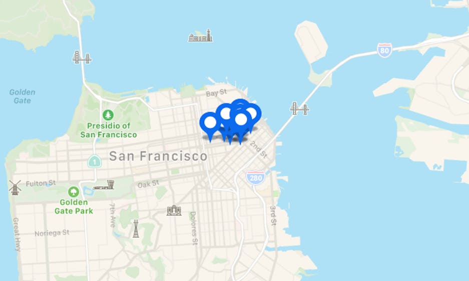 The Union Square Lunch Guide Union Square San Francisco The